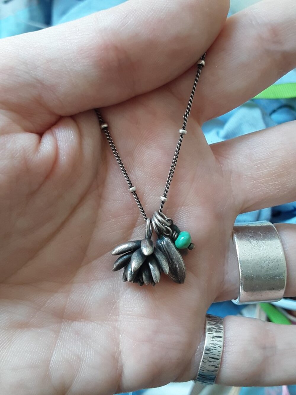 Ashley Weber charm necklace